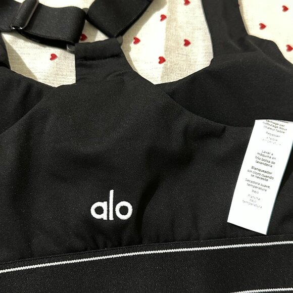 ALO Yoga Navy Sports Bra small - Picture 5 of 7